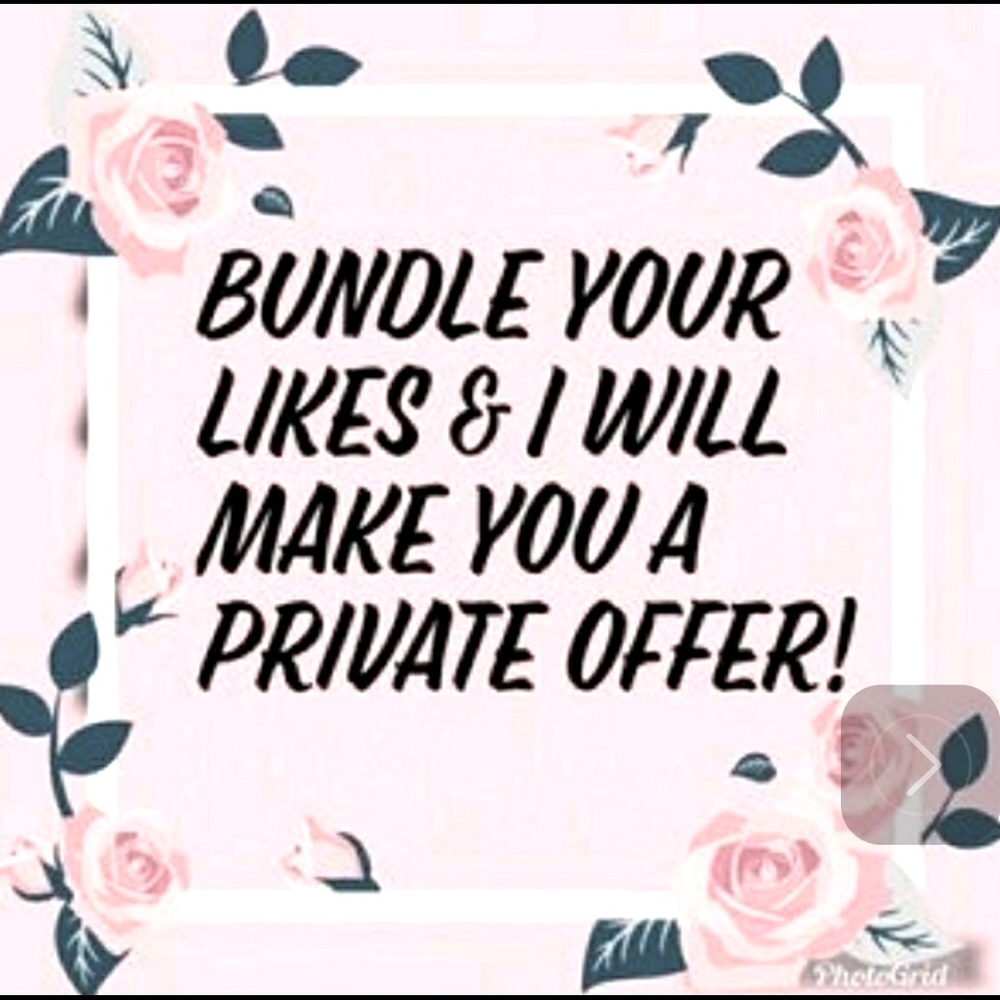 Bundle likes & I’ll send irresistible offer! 😉